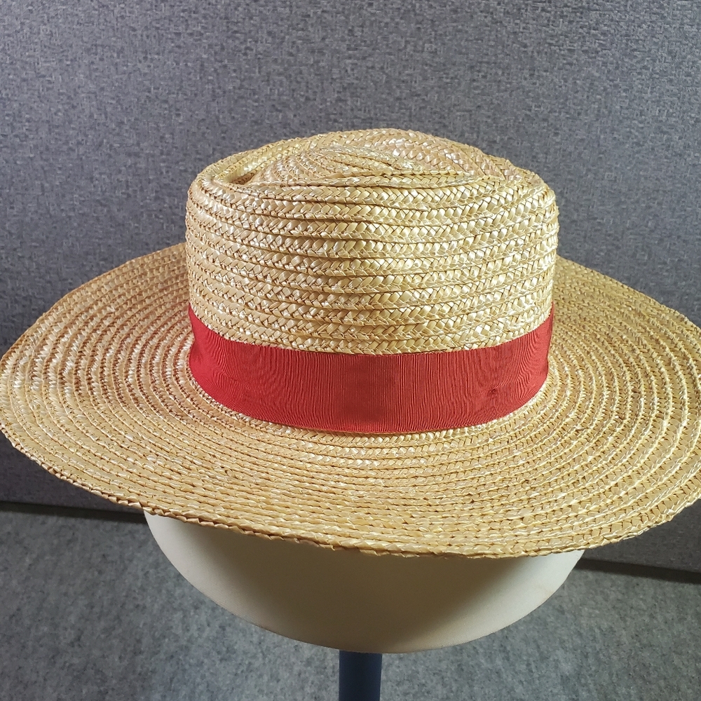 Brixton Joanna Wide Brim Straw Hat - Honey Sunrise Size S / 7 - Picture 6 of 12